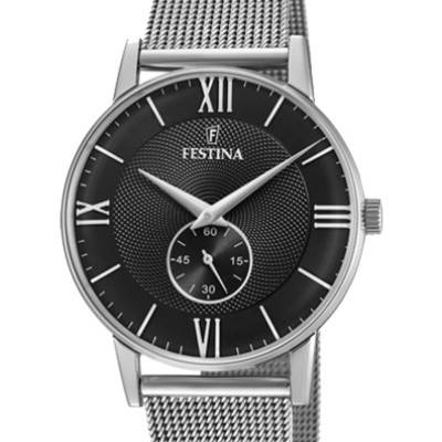 Silver Stainless Steel Retro Men's Watch F20568/4 - Festina