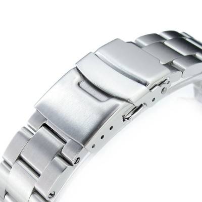 Super-O Boyer 316L Stainless Steel Watch Bracelet SS221803B019 22mm Seiko - Strapcode