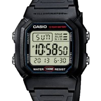 Montre Vintage Unisexe W-800H-1AVES - Casio Timeless