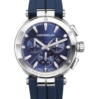 Montre Newport Chrono 37658AP15CB - Herbelin