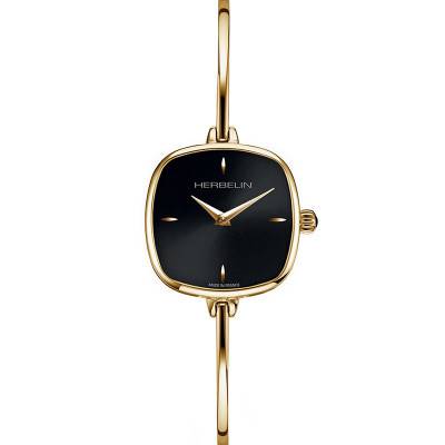 Square Yellow Gold FIL Watch 17207BP14 - Herbelin