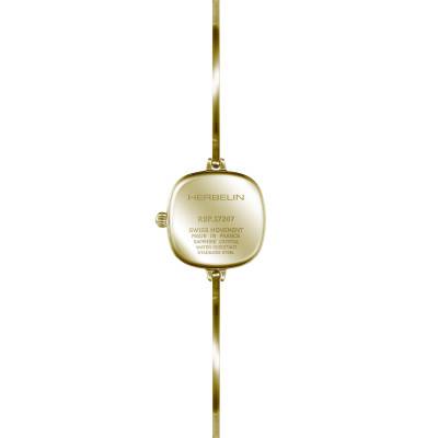 Square Yellow Gold FIL Watch 17207BP14 - Herbelin