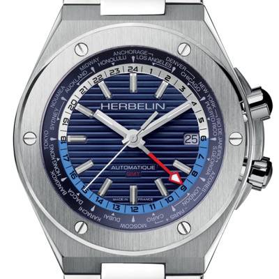 Cap Camarat GMT Watch 1445/B25 - Herbelin