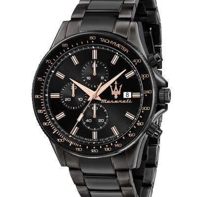 Montre Sfida Chrono R8873640011 Black - Maserati