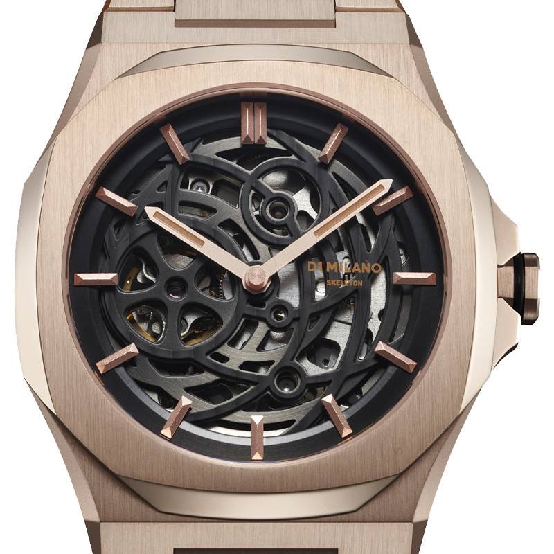 Montre Skeleton Rose Gold SKBJ12 D1 Milano Ocarat