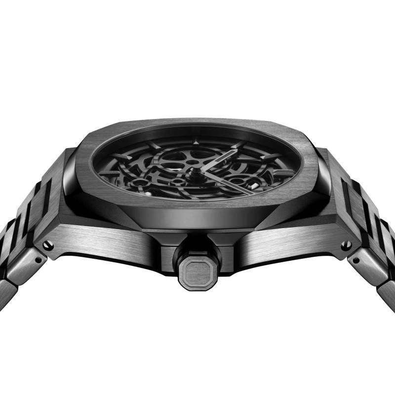 Montre Skeleton Gun Metal SKBJ11 D1 Milano Ocarat