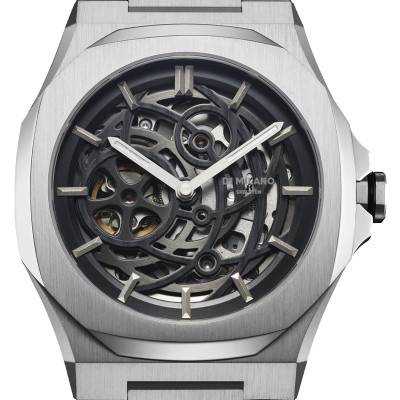 Silver Skeleton SKBJ10 Watch - D1 Milano