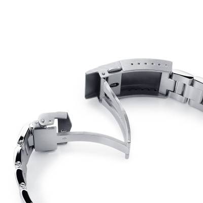 Bracelet de montre Super-O Boyer SS201820BPS078 20mm - Strapcode