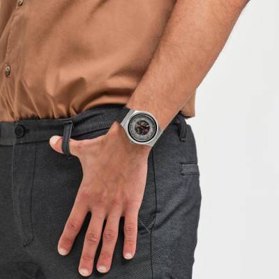Irony Sistem51 Sistem Through Again YIS431 Watch - Swatch