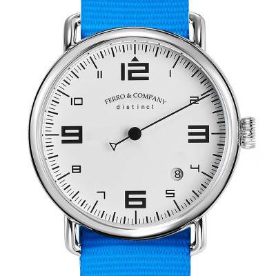 Montre Distinct 2 Vintage SKU WQ001 BL Quartz - Ferro & Company