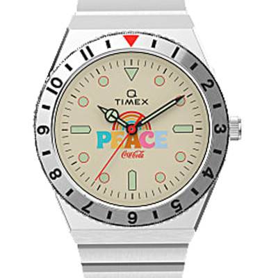 Montre Timex Q 1972 Réédition – Homme – Cadran Rouge – Bracelet Cuir – Réf. TW2V25400 – Neuf Avec Boîte