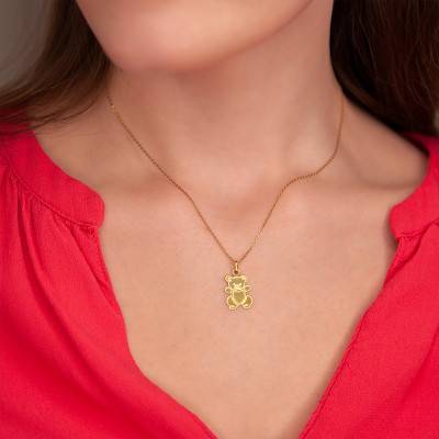 Pendentif Ourson Or Jaune 375 ou 750 - Rosatella