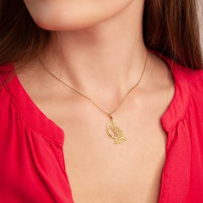 Pendentif Bateau à voile, Or Jaune 375 ou 750 - Rosatella