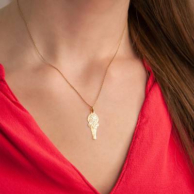 Marquisian 375/1000 or 750/1000 Yellow Gold Pendant - Rosatella