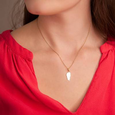 Smooth Corsica Map Yellow Gold 375/1000 or 750/1000 Pendant - Rosatella