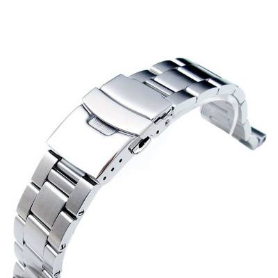 Bracelet de montre Super-O Boyer SS221803B019S 22mm - Strapcode