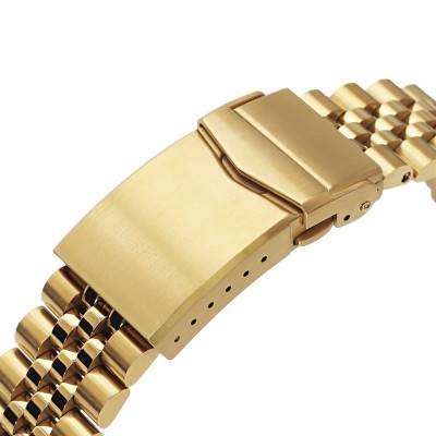 Bracelet de montre Super-J Louis JUB SS221820PFG046 22mm - Strapcode