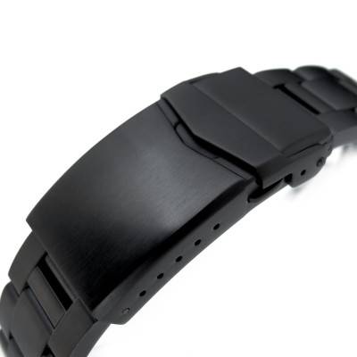Bracelet de montre Super-O Boyer SS221820BLC047 22mm - Strapcode