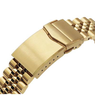 Bracelet de montre Super-J Louis JUB SS221820PFG020 22mm - Strapcode