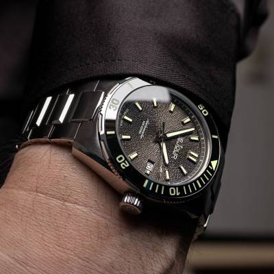 Montre Coral Diver Noire LJ-CD-001 - Le Jour