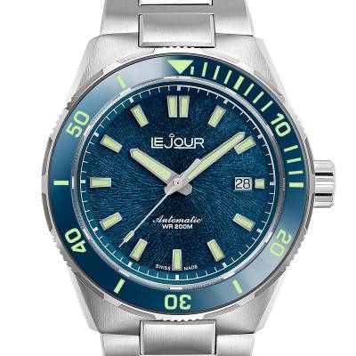 Montre Coral Diver Bleue LJ-CD-002 - Le Jour