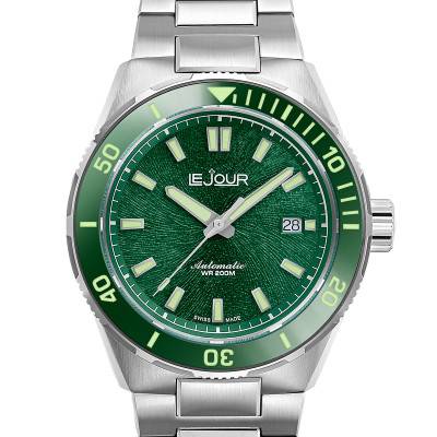 Green Coral Diver Watch LJ-CD-004 Le Jour - Le Jour