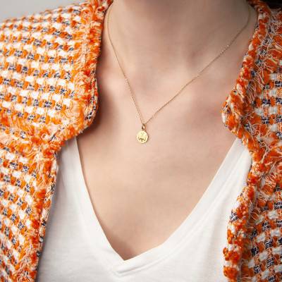 Médaille Saint Esprit Or Jaune 750, Diamètre 10 mm à 20 mm - Becker