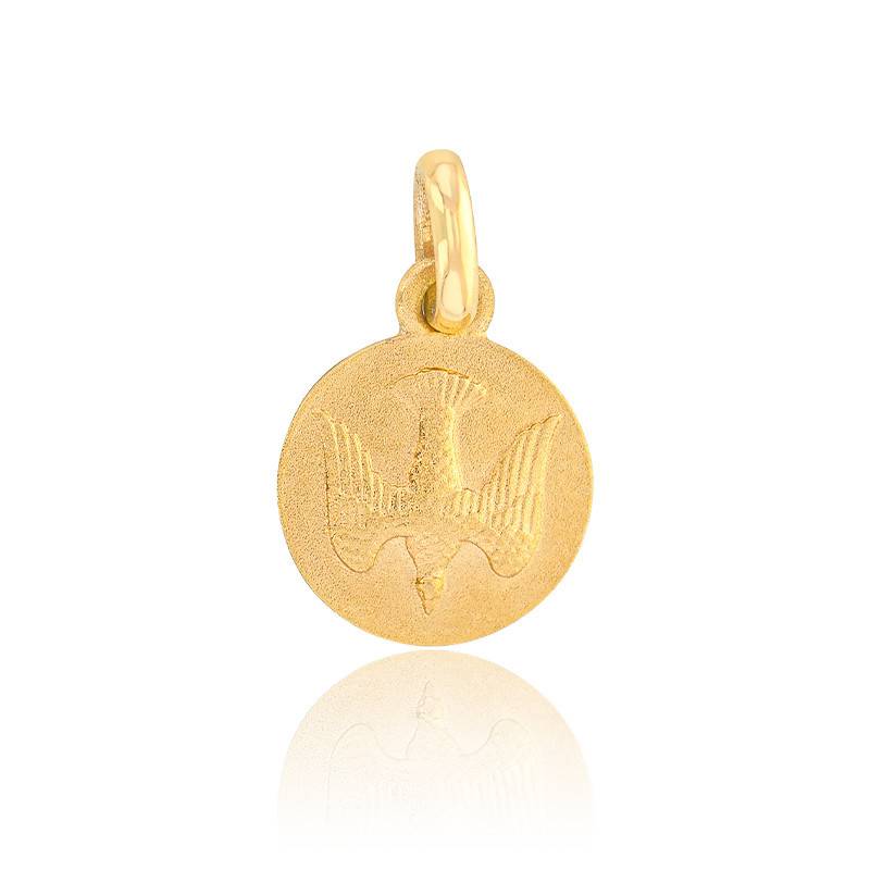 Médaille Saint Esprit Or Jaune 750, Diamètre 10 mm à 20 mm - Becker