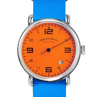 Montre Distinct 2 Vintage SKU WQ004 BL Quartz - Ferro & Company