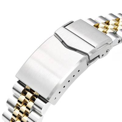 Super-J Louis SS221820PGD046 22mm Watch Strap - Strapcode