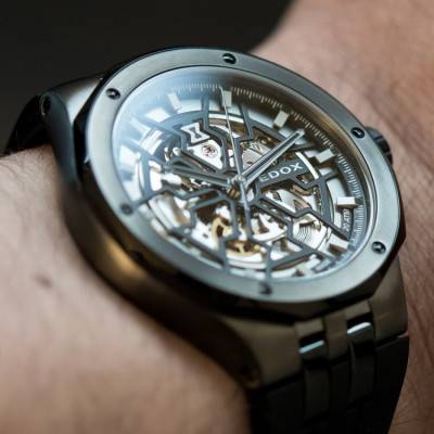 Delfin The Original Mecano Automatic 85303-357GN-NGN Watch - Edox