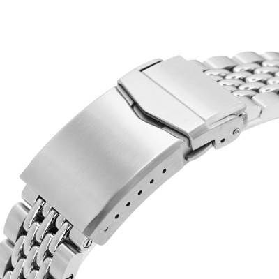 Goma BOR SS221820BPS123 22mm Watch Strap - Strapcode