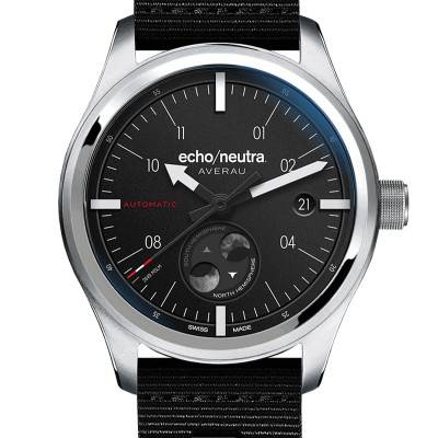 Montre Averau 39 Phases Lunaires Noir - Echo/Neutra