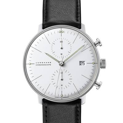 Max Bill Chronoscope Watch 27/4600.02 - Junghans