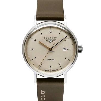 Bauhaus Automatic Olive Green Watch 2152-1 - Bauhaus