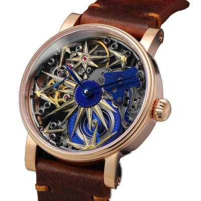 Montre Vintage Handmade Squelette - Schaumburg Watch