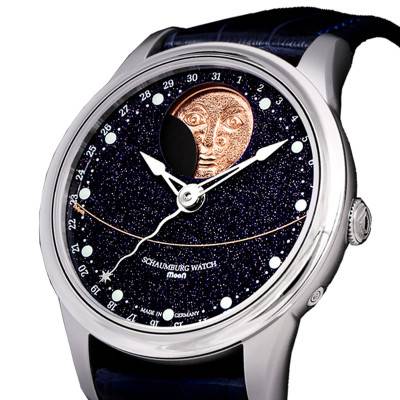 Moon Galaxy Handmade Watch 1001.1[3] - Schaumburg Watch