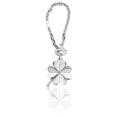Four-Leaf Clover 925/1000 Silver Keychain - Artemis