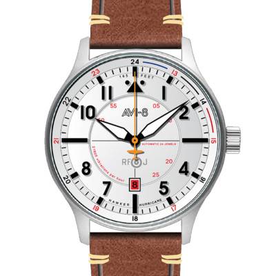Hawker Hurricane Brown Watch AV-4094-01 - Avi-8