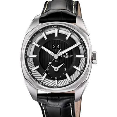 Montre Lab Peripheral Noire A1101/3 - Perrelet