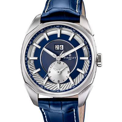 Montre Lab Peripheral Bleue A1101/4 - Perrelet