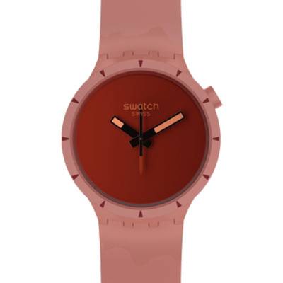 Montre Big Bold Bioceramic Canyon Rose SB03R100 - Swatch