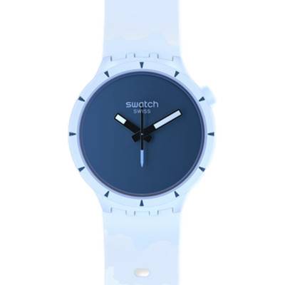 Big Bold Bioceramic Arctic Blue Watch SB03N102 - Swatch
