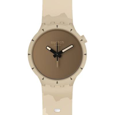Montre Big Bold Bioceramic Desert Sable SB03C101 - Swatch