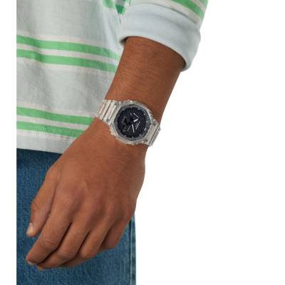 Montre G-Shock Transparent Skeleton GA-2100SKE-7AER - Casio G-Shock