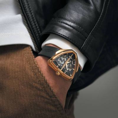 Ventura Elvis80 Skeleton Auto Watch H24525331 - Hamilton