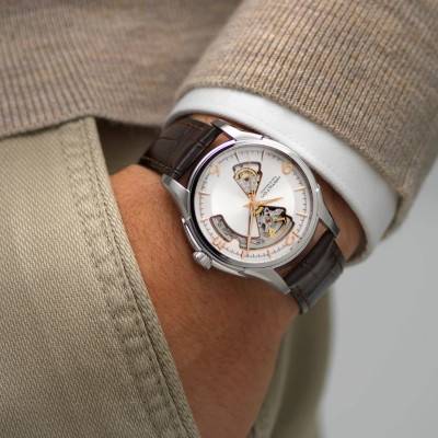 Montre Jazzmaster "Open Heart" Auto H32565555 - Hamilton