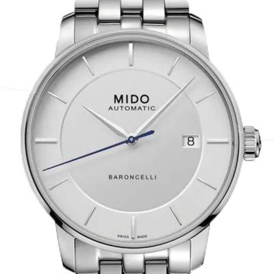 Montre Baroncelli Blanche M037.407.11.031.00 - Mido