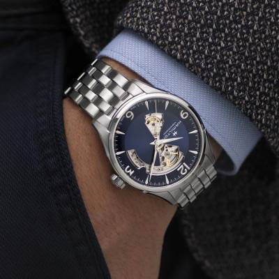 Montre Jazzmaster "Open Heart" Auto H32705141 - Hamilton