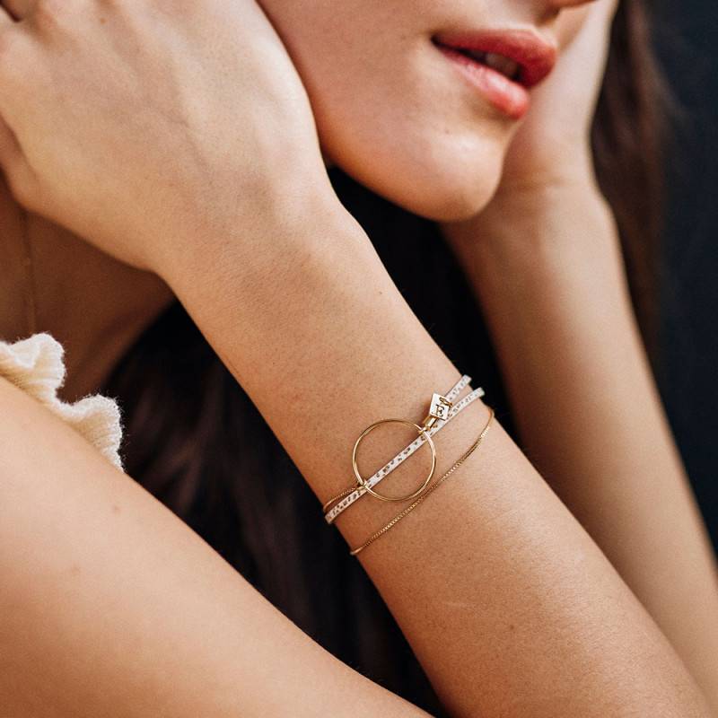 Bracelet Nolah Sable Léo FlowersforZoé Ocarat